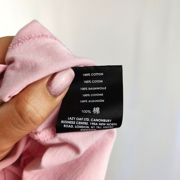 ♡ Lazy Oaf ♡ Lovesick Kitty Tee - Size Medium - Picture 6 of 9